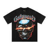 GODSPEED Retro Skull Poster T-Shirt