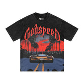 GODSPEED Motorcycle Racing Graphic T-Shirt