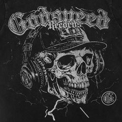 GODSPEED Gothic Skull Motorcycle T-Shirt