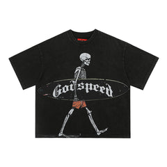 GODSPEED Skull & Cross Graphic T-Shirt