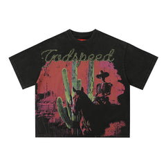 GODSPEED Vintage Collage Graphic T-Shirt