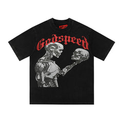 GODSPEED Skull Rider Graphic T-Shirt