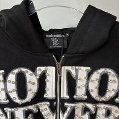 MIXED EMOTION Never Die Wing Graphic Hoodie