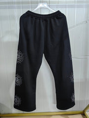 MIXED EMOTION Side Graphic Relaxed Sweatpants