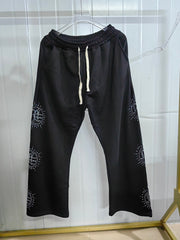 MIXED EMOTION Side Graphic Relaxed Sweatpants
