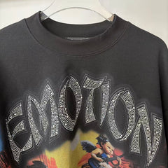 MIXED EMOTION Retro Character Graphic Crewneck