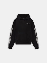 BONES OVERSIZED HOODIE - Black