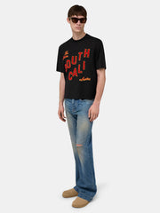 SOUTH CALI BOX TEE - Black