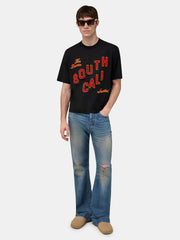 SOUTH CALI BOX TEE - Black