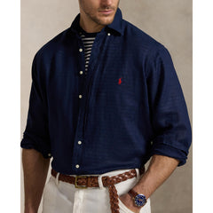 Polo Ralph Lauren - Linen Shirt - Big & Tall Sizes - Newport Navy