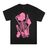 KAWS Skeleton New Fiction Tee 'Black'