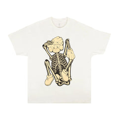 KAWS Skeleton New Fiction Bone Tee 'White'