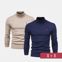 Double Elegance Rollkragenpullover – 1 kaufen, 1 gratis dazu