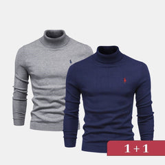 Double Elegance Rollkragenpullover – 1 kaufen, 1 gratis dazu