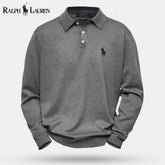 Ralph Lauren Zopfmuster-Wollstrickpullover