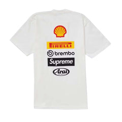 Supreme Ducati Logo Tee White