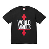 Supreme World Famous Tee Black