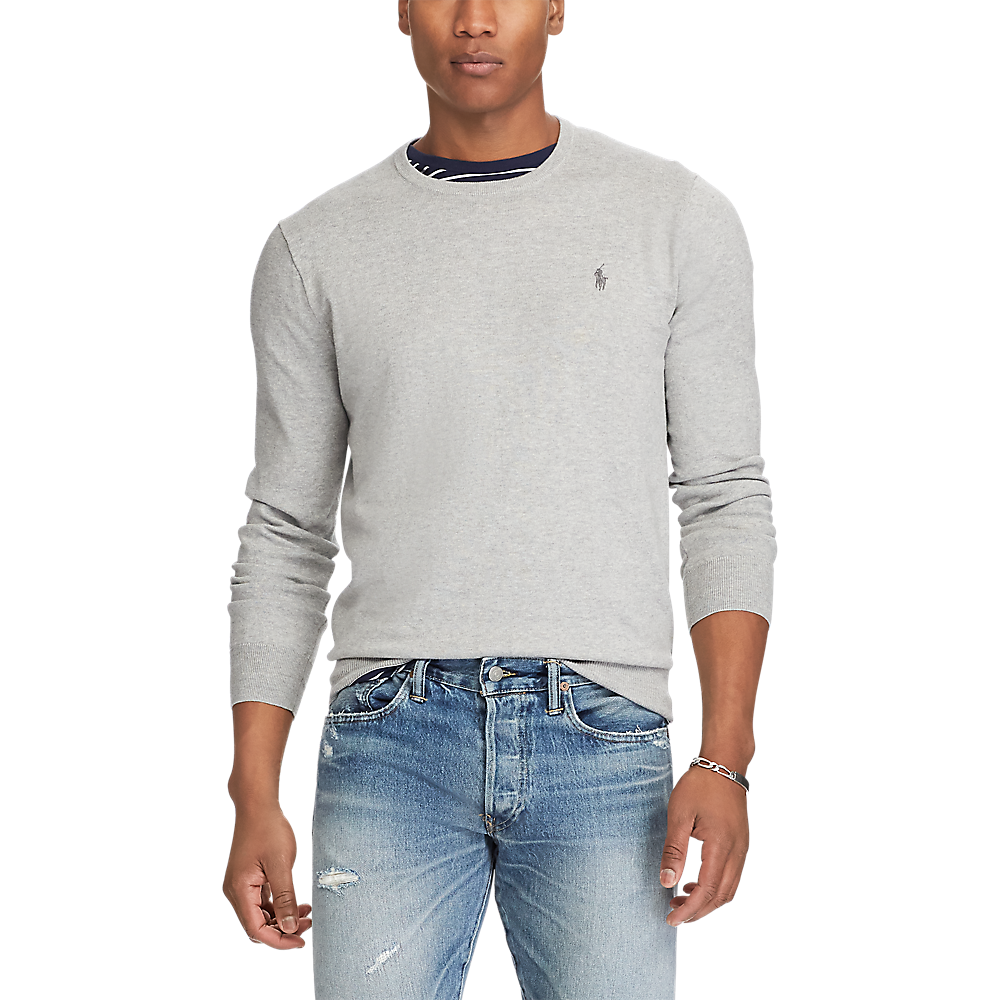 Polo Ralph Lauren - Slim Fit Cotton Sweater - Heather