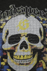 GODSPEED Skull Emblem Graphic T-Shirt
