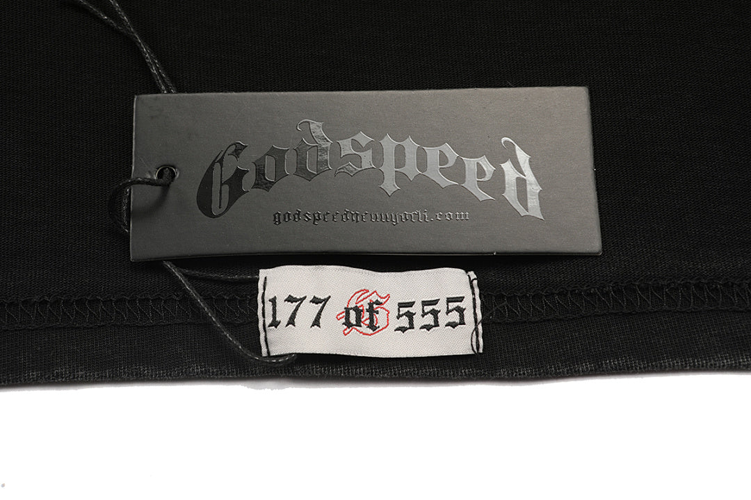 GODSPEED Vintage Skull Vehicle Graphic T-Shirt
