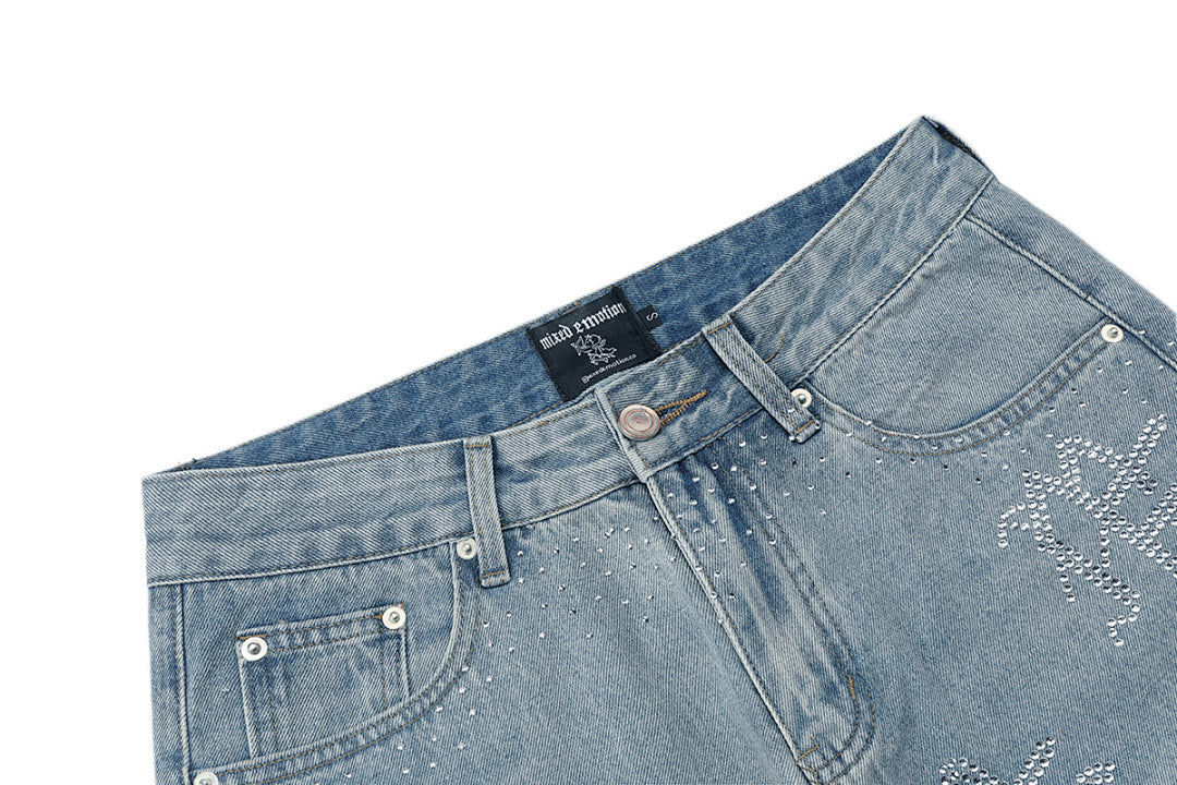 MIXED EMOTION Utility Pocket Relaxed Cargo Shorts