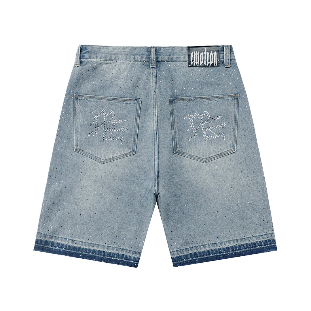 MIXED EMOTION Utility Pocket Relaxed Cargo Shorts