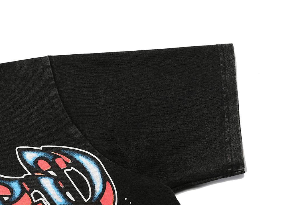 GODSPEED Retro Skull Poster T-Shirt