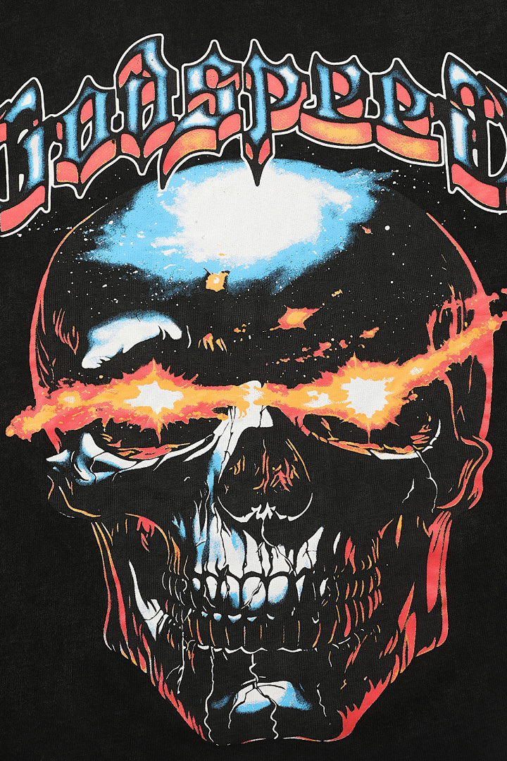 GODSPEED Retro Skull Poster T-Shirt