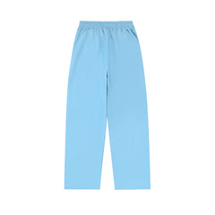 MIXED EMOTION Oversized Letter Graphic Lounge Pants