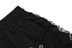 MIXED EMOTION Side Graphic Relaxed Casual Shorts