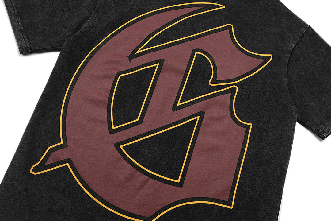 GODSPEED Classic Skull Rider Graphic T-Shirt