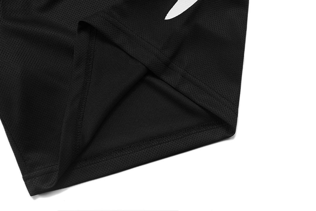 MIXED EMOTION Wing Graphic Relaxed Shorts