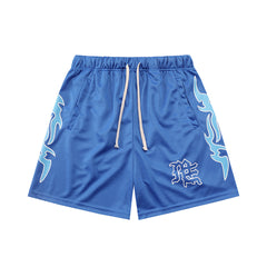 MIXED EMOTION Wing Graphic Relaxed Shorts