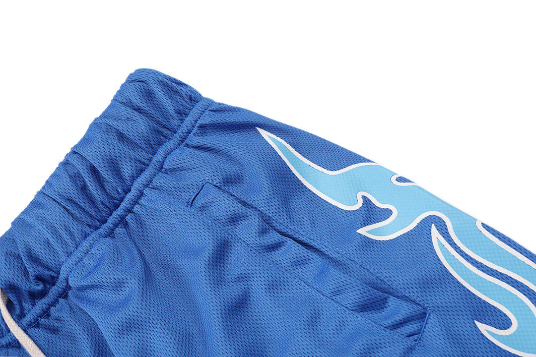 MIXED EMOTION Wing Graphic Relaxed Shorts