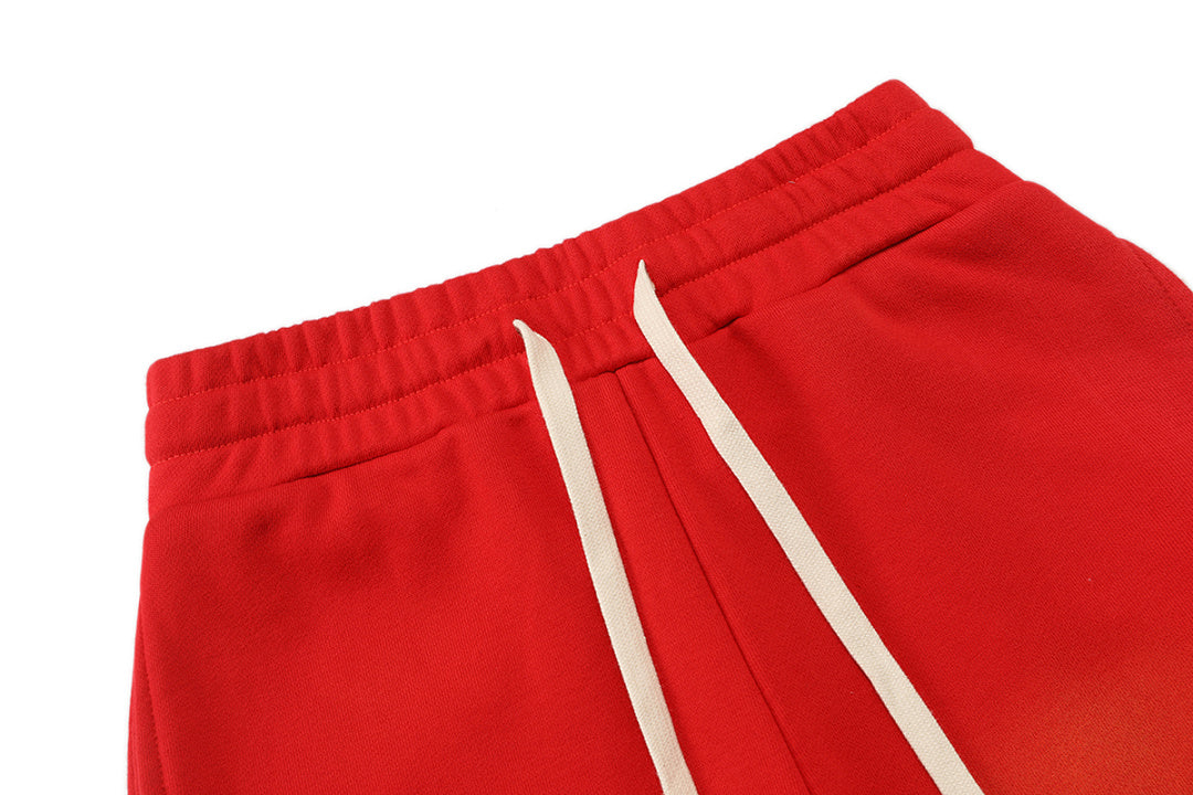 MIXED EMOTION Multi-Panel Graphic Track Pants