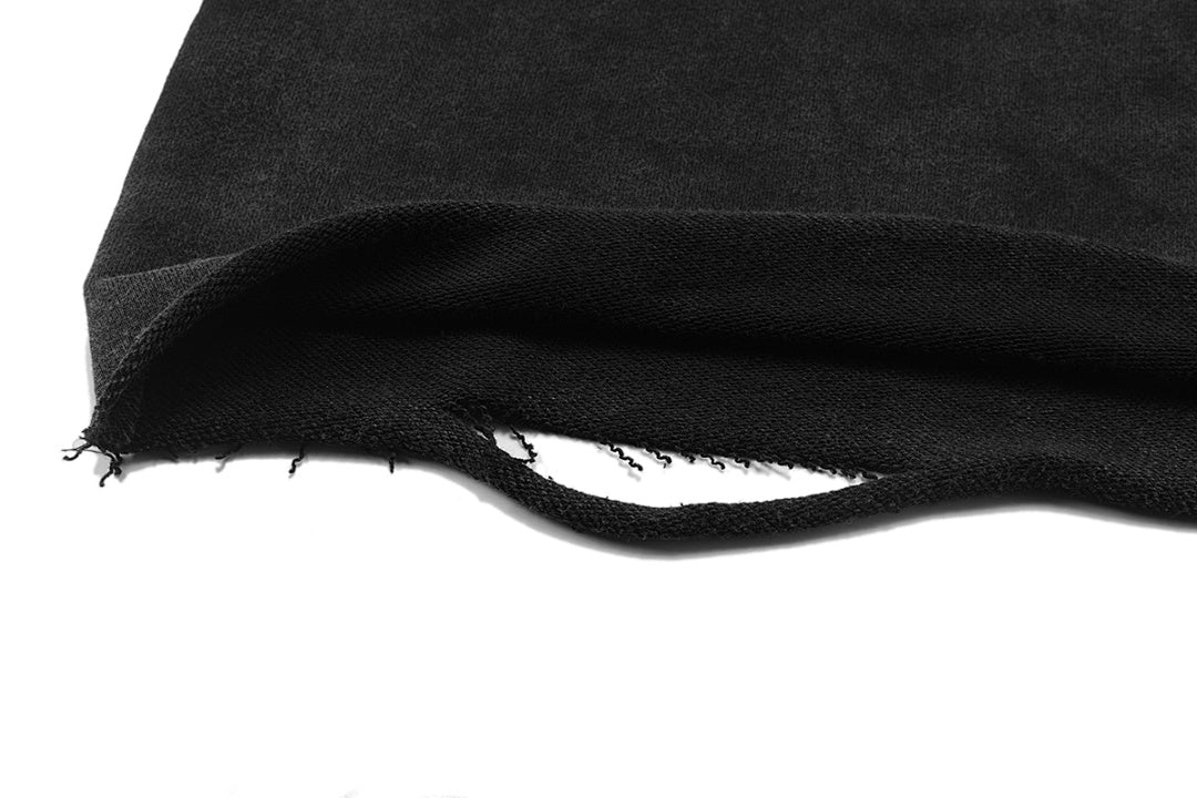 MIXED EMOTION Layered Thorn Graphic Long Sleeve Top