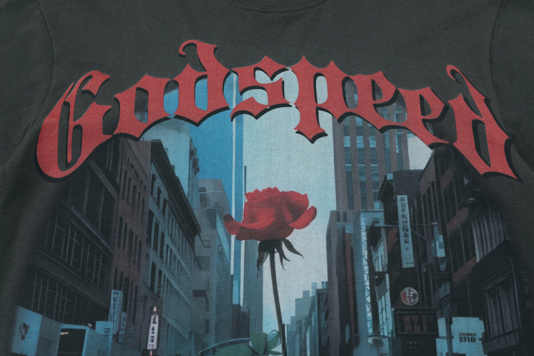 GODSPEED Vintage City Graphic Oversized T-Shirt