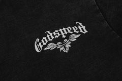 GODSPEED Graphic Character Collage T-Shirt