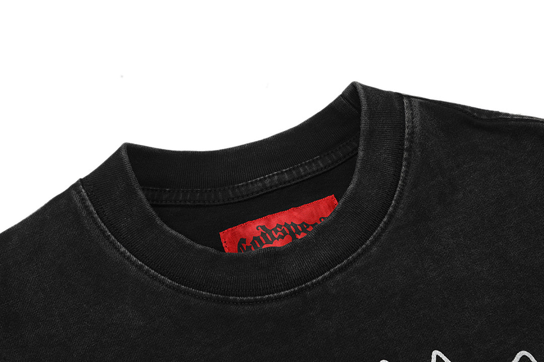 GODSPEED Gothic Motorcycle Graphic T-Shirt