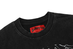 GODSPEED Gothic Skull Motorcycle T-Shirt