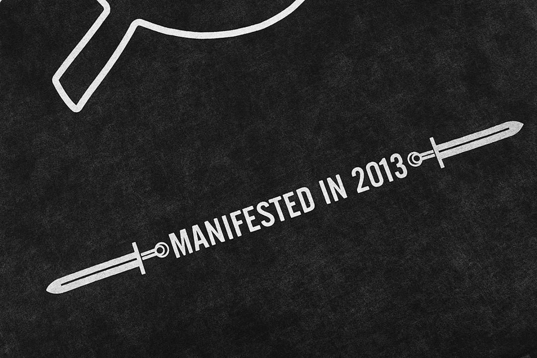 GODSPEED Minimal Gothic Logo Graphic T-Shirt