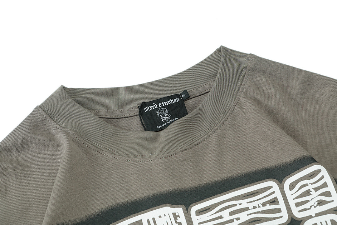 MIXED EMOTION Fantasy Graphic Long Sleeve Streetwear Top