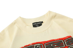 MIXED EMOTION Racing Graphic Long Sleeve Streetwear Top
