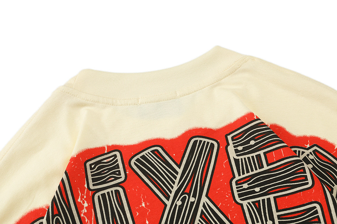 MIXED EMOTION Racing Graphic Long Sleeve Streetwear Top