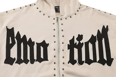 MIXED EMOTION Never Die Gothic Graphic Hoodie