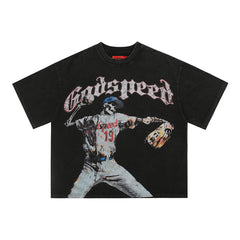 GODSPEED Skeleton Rider Graphic T-Shirt