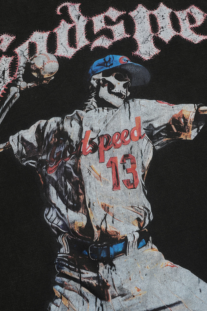 GODSPEED Skeleton Rider Graphic T-Shirt
