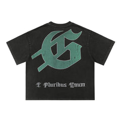 GODSPEED Vintage Airbrush Graphic T-Shirt