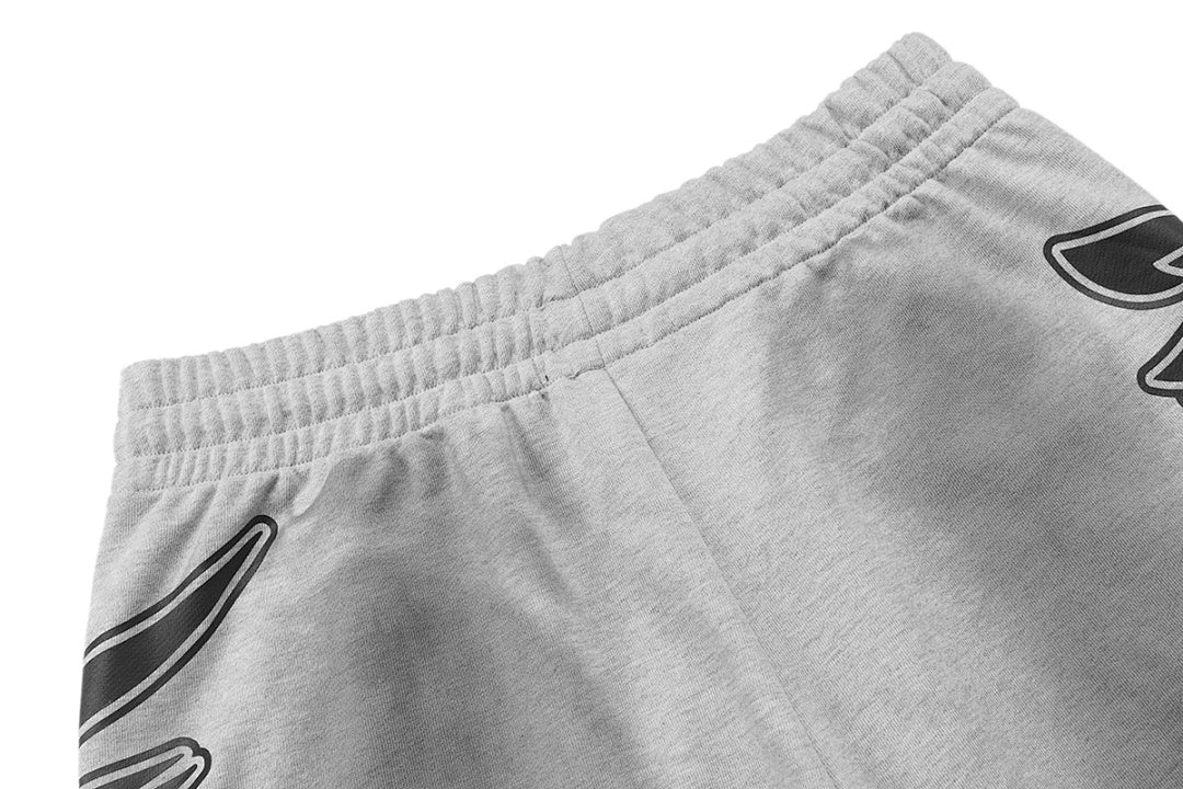 MIXED EMOTION Wing Detail Casual Shorts