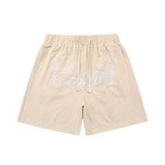 MIXED EMOTION Script Graphic Casual Shorts